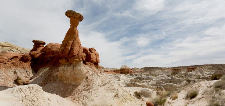 A fantástica Trilha Toadstools, em Utah