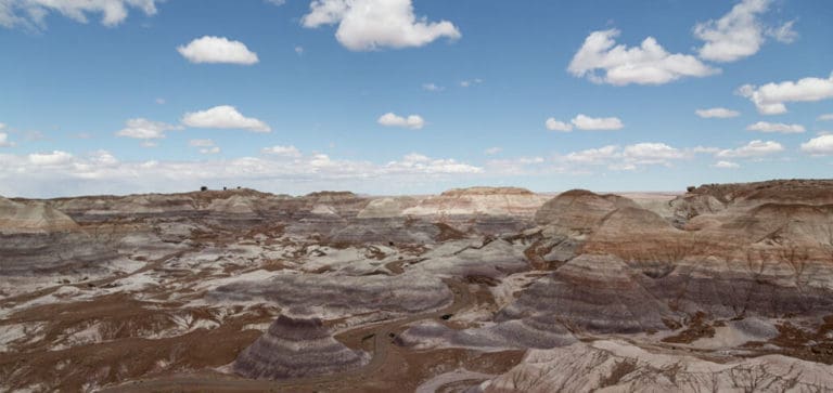 O surpreendente Petrified Forest National Park, no Arizona