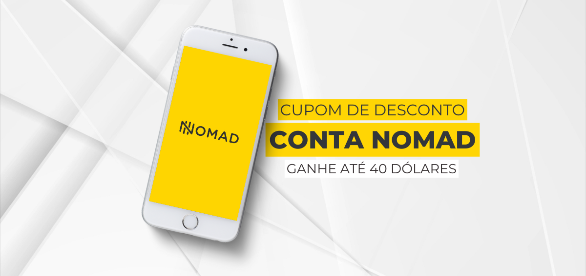 Cupom de desconto Nomad para ganhar até 40 dólares de cashback