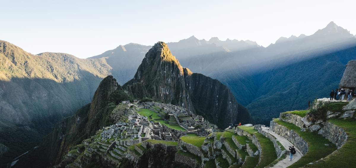 Amanhecer em Machu Pichu, no Peru