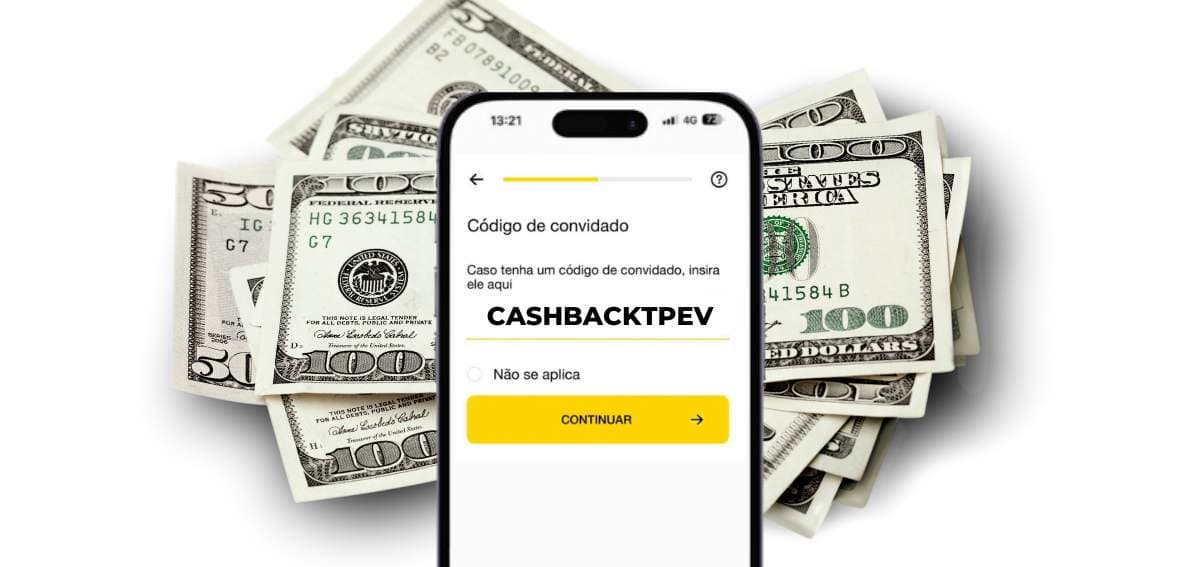 Código de convidado CASHBACKTPEV dá até 40 dólares de presente ao abrir conta Nomad