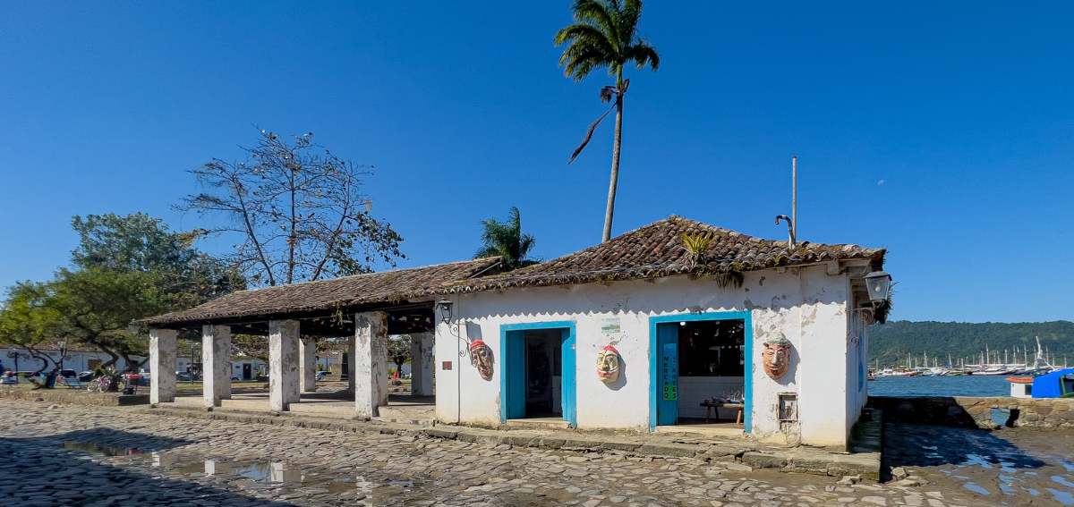 Fachada do MAR - Mercado de Artes de Paraty