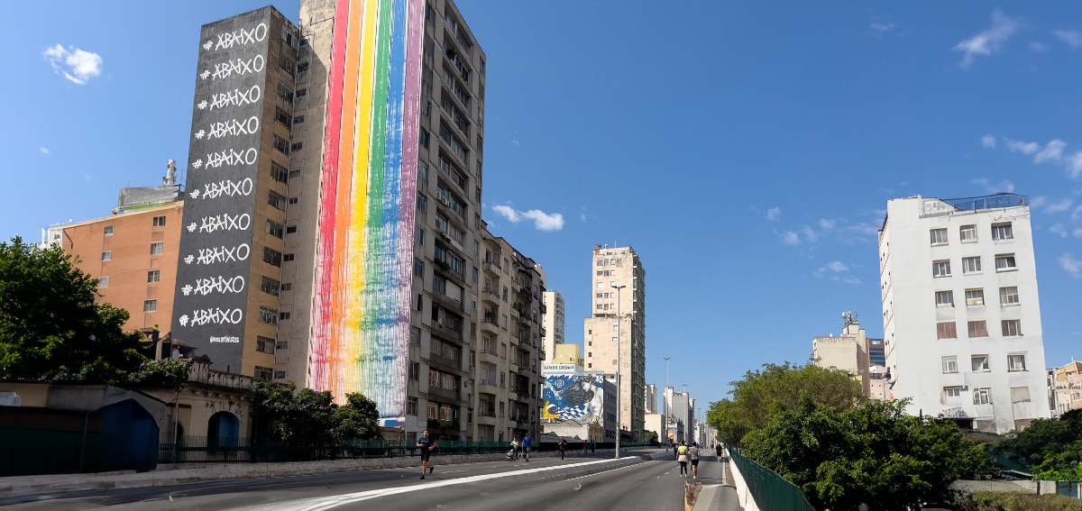 Parque Minhocão em São Paulo