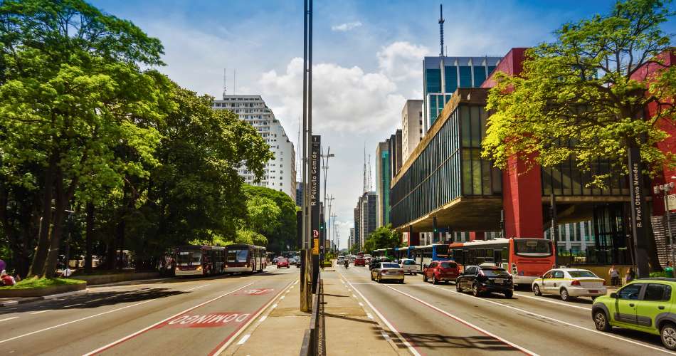 Avenida Paulista e MASP