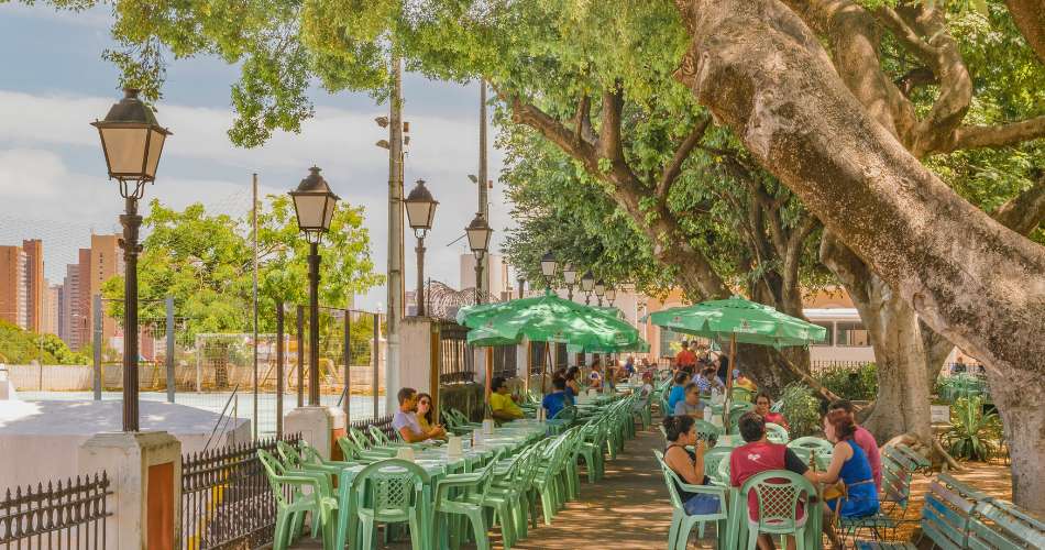 Passeio Público (Praça dos Mártires) em Fortaleza